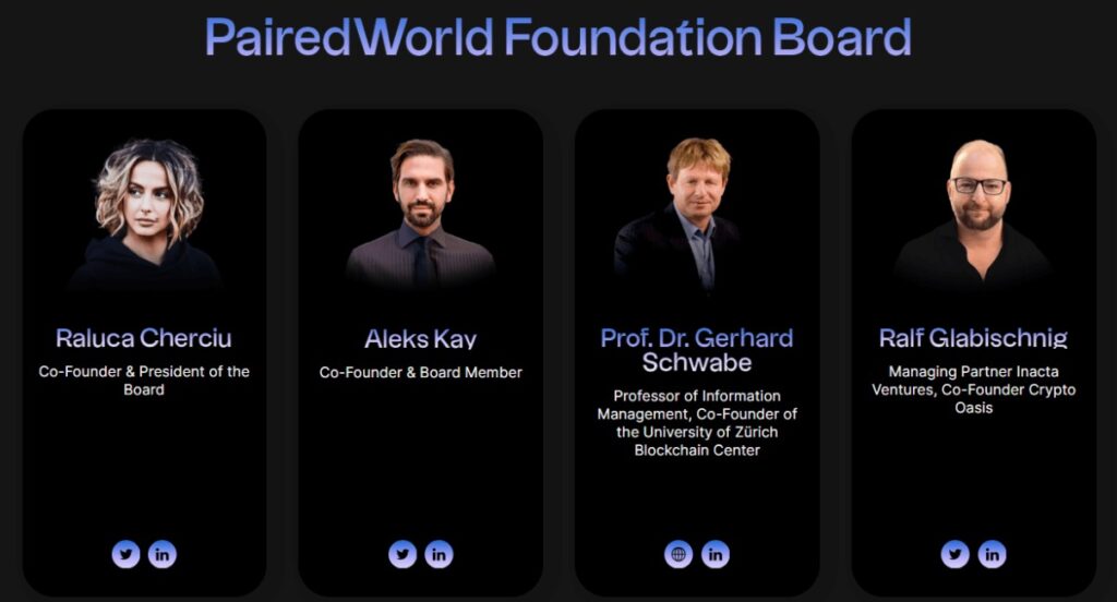 pairedworld paired takım kurucu ceo team