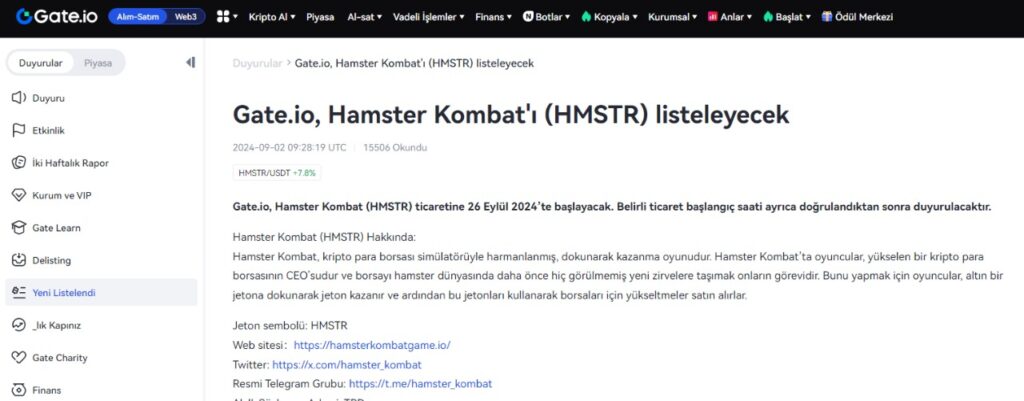 hamster coin gate. io
gate io hamster kombat